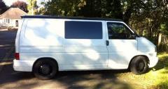 VW Van Tinted Windows